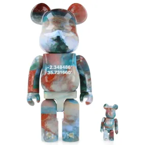 1000% Bearbrick Benjamin Grant - Overview Lake Natron