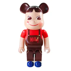 1000% Bearbrick Pekochan Chocolate Milky