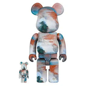 400%   100% Bearbrick Benjamin Grant - Overview Lake Natron