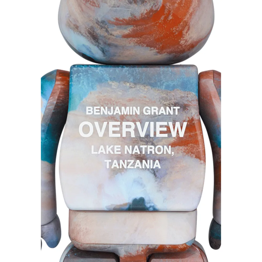 400%   100% Bearbrick Benjamin Grant - Overview Lake Natron