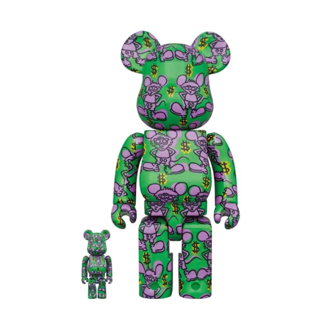 400%   100% Bearbrick Keith Haring 11