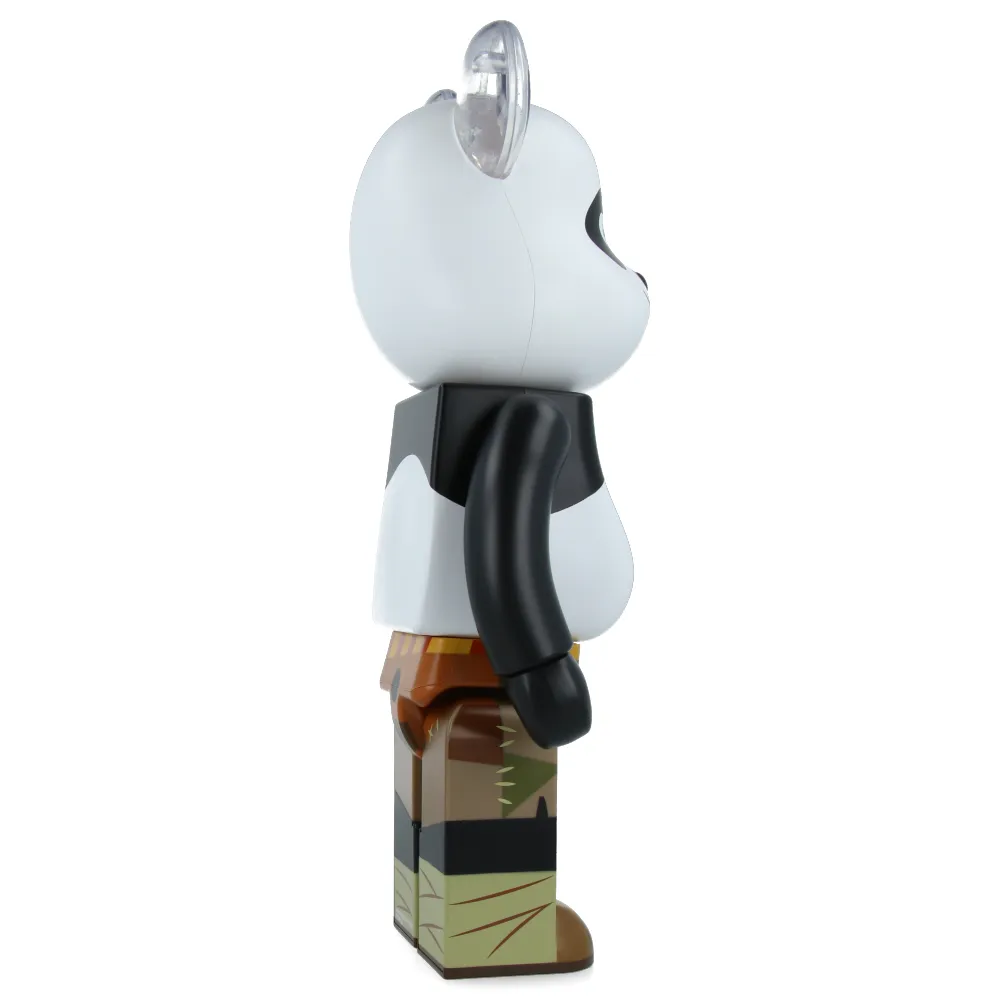 400%   100% Bearbrick Kung Fu Panda