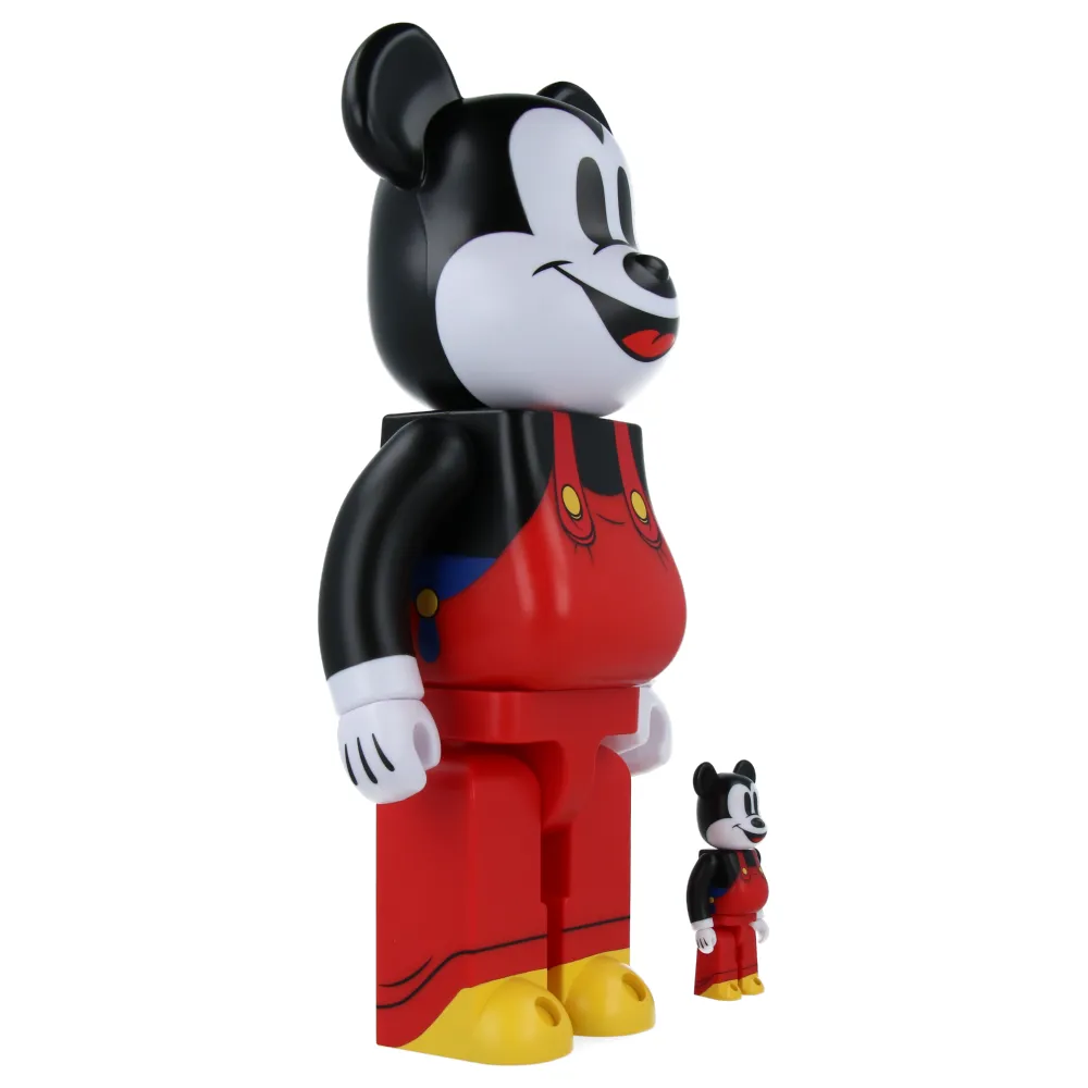 400%   100% Bearbrick Mickey Boat Builders