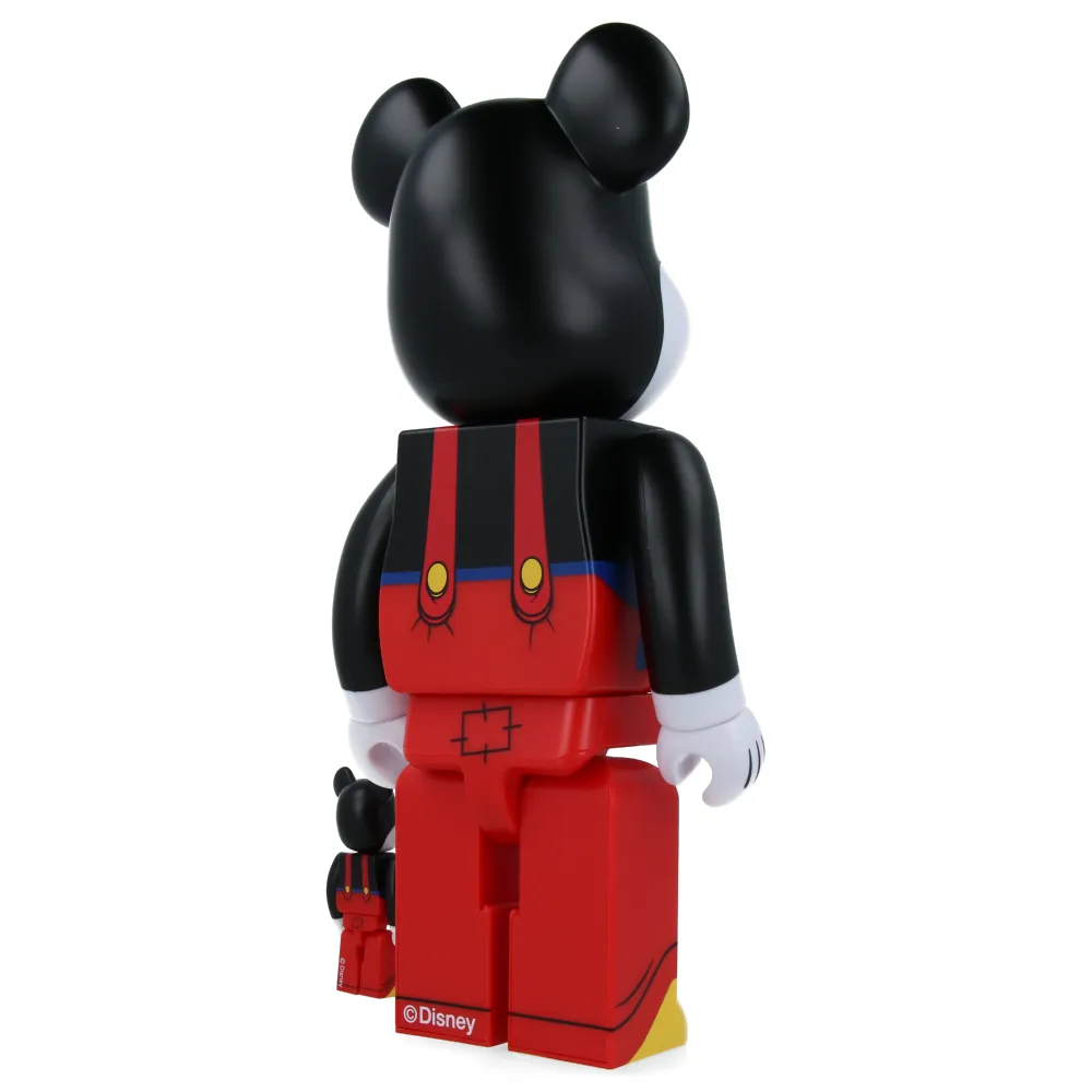 400%   100% Bearbrick Mickey Boat Builders