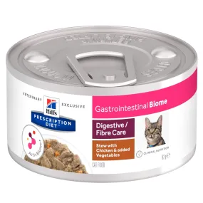 Alimento Hill's Lata Gastro Intestinal Biome Para Gato 12 Pzas