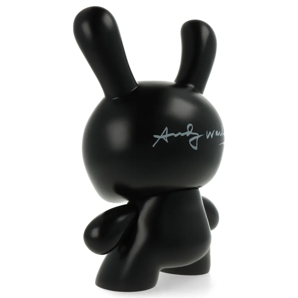 Andy Warhol Fright Wig Self-Portrait 8" Masterpiece Dunny - Monochrome Edition