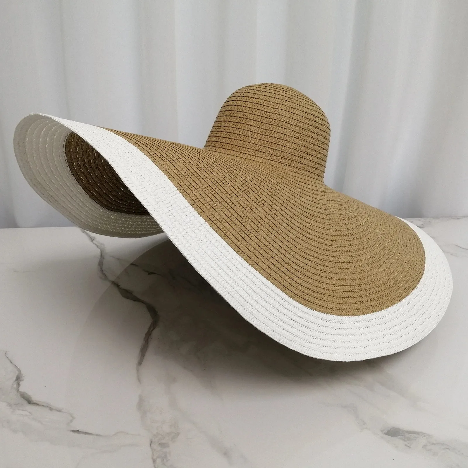 Années 80 Grand Chapeau De Paille Beverly Hills