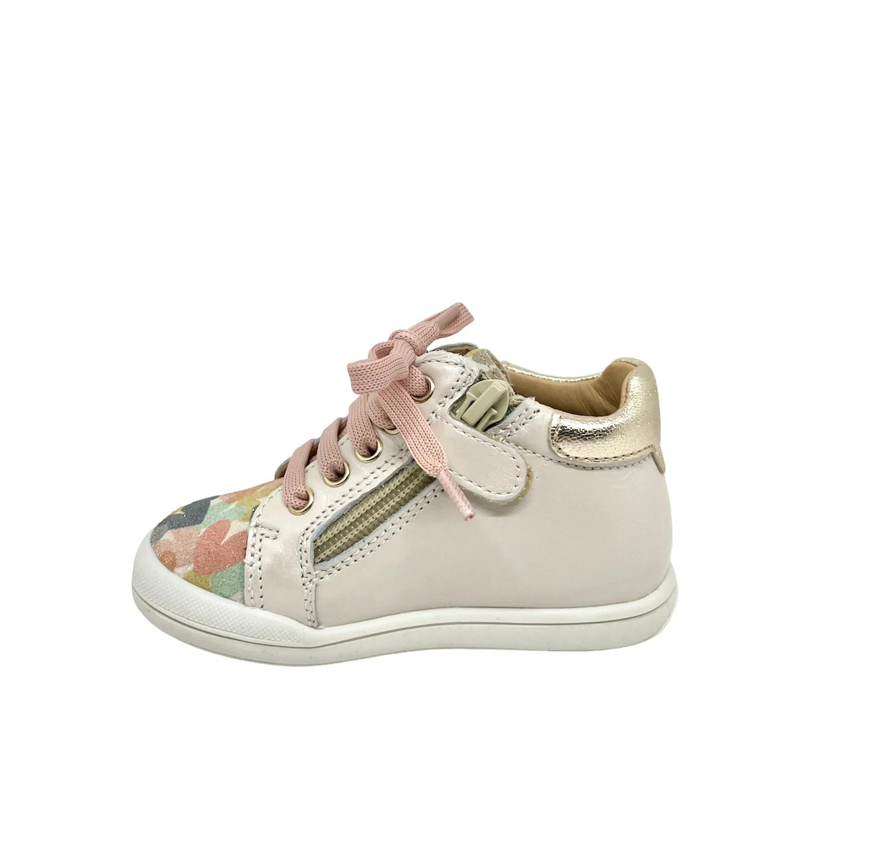 BABYBOTTE FASTY zip Blanc chaussures botillons