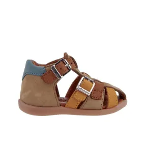 BABYBOTTE GASTON Camel sandales nu pieds