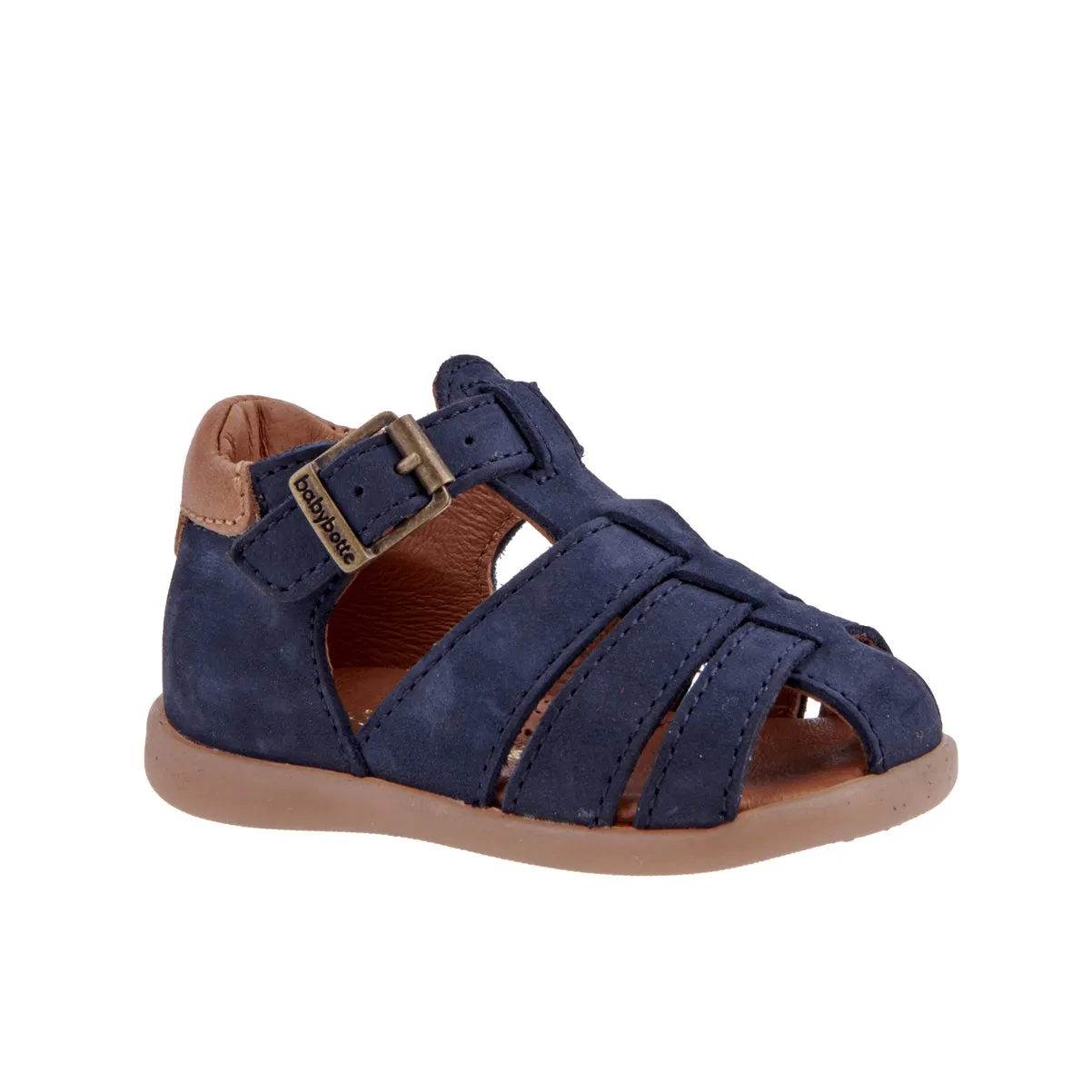 BABYBOTTE GIMMY marine sandales nu pieds