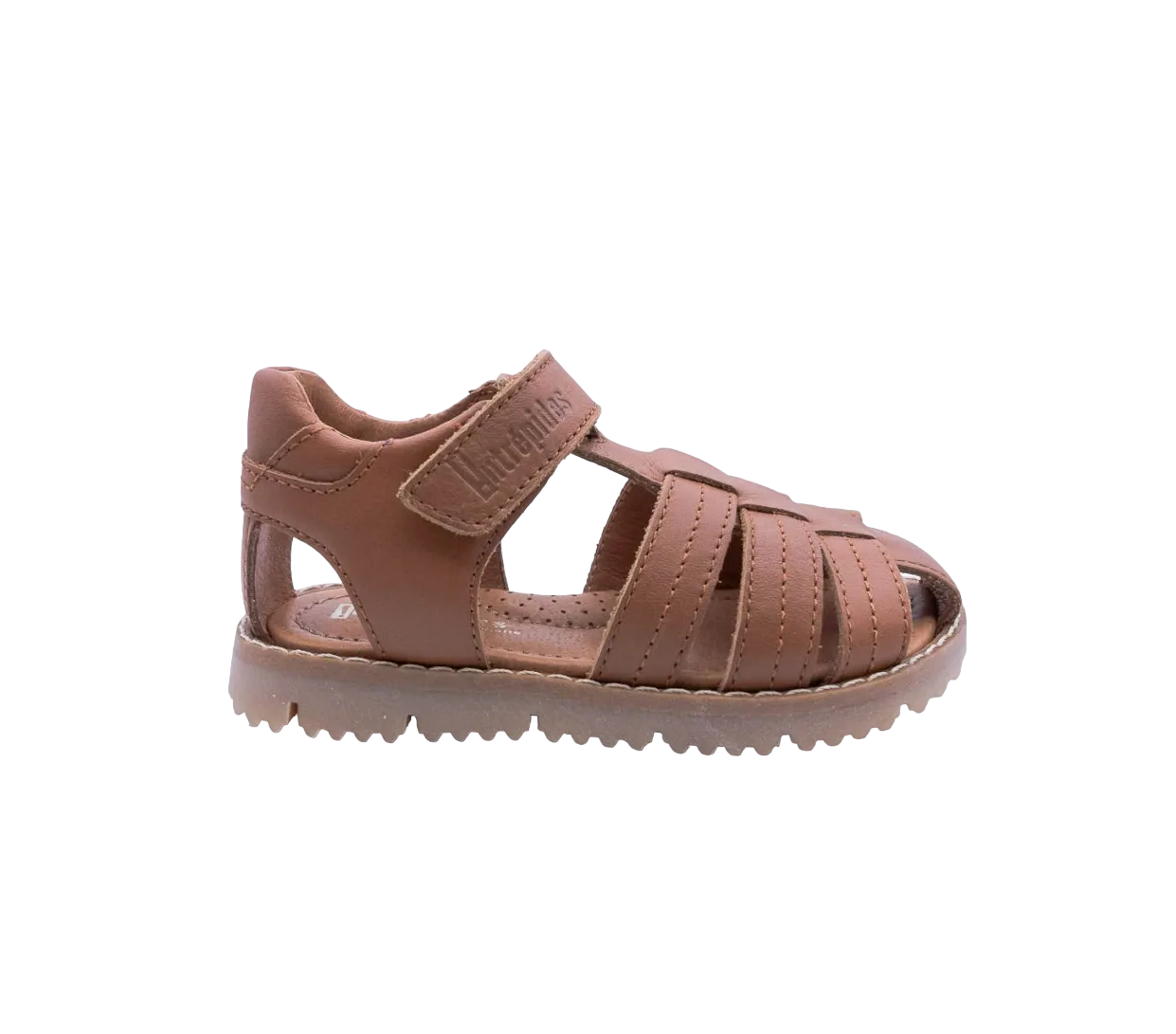 BABYBOTTE KING Camel sandales nu pieds