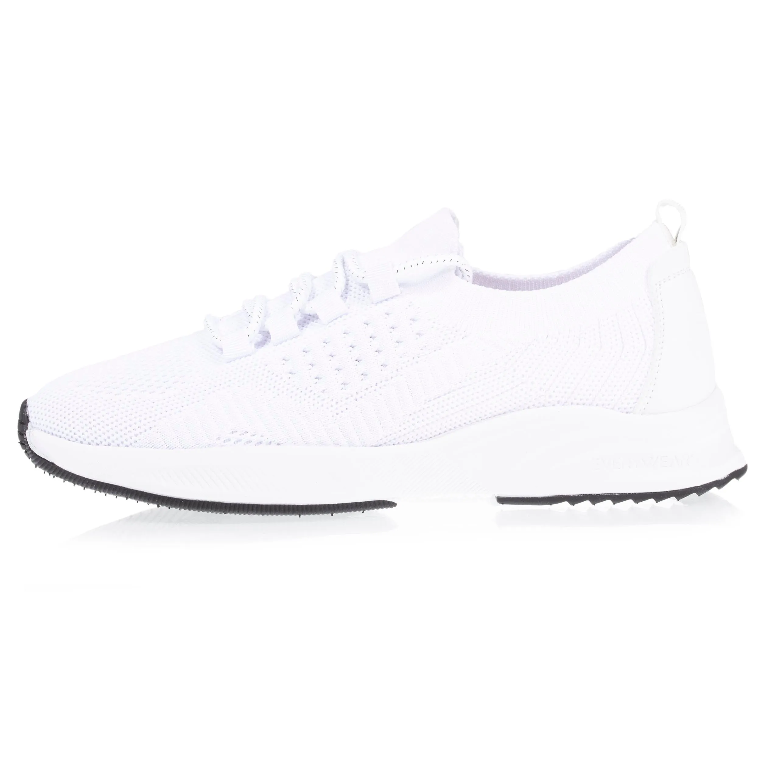 Baskets Confort Femme slip-on à lacets Blanc