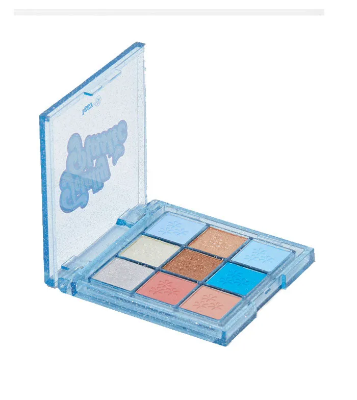 BH Cosmetics - *Totally Plastic* - Mini paleta de sombras Iggy Azalea - Blue fur