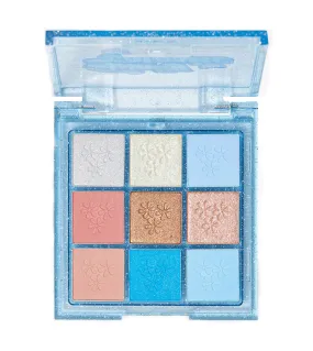 BH Cosmetics - *Totally Plastic* - Mini paleta de sombras Iggy Azalea - Blue fur