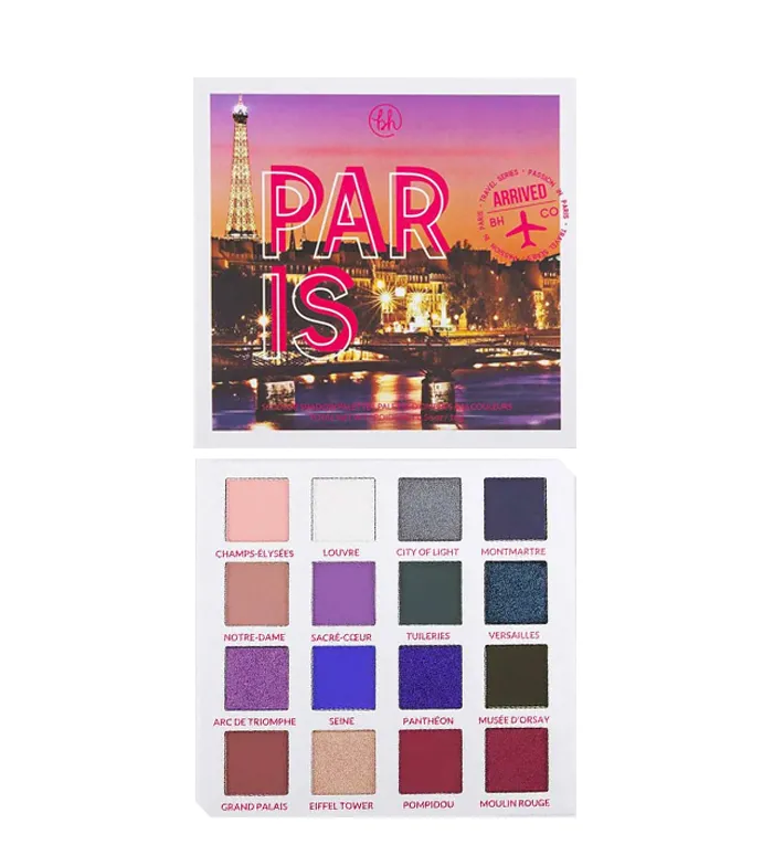 BH Cosmetics - *Travel Series* - Paleta de sombras - Passion in Paris