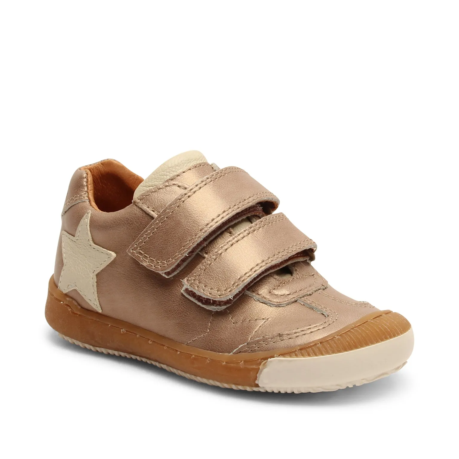 BISGAARD JENNA Taupe chaussures Baskets Cuir