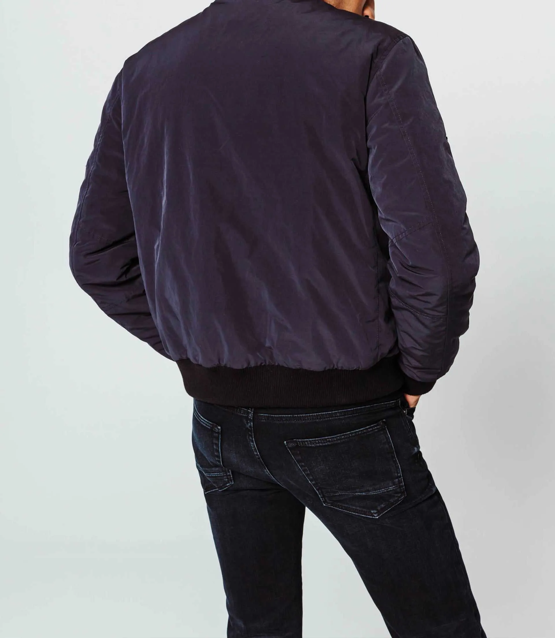 Blouson léger bleu marine