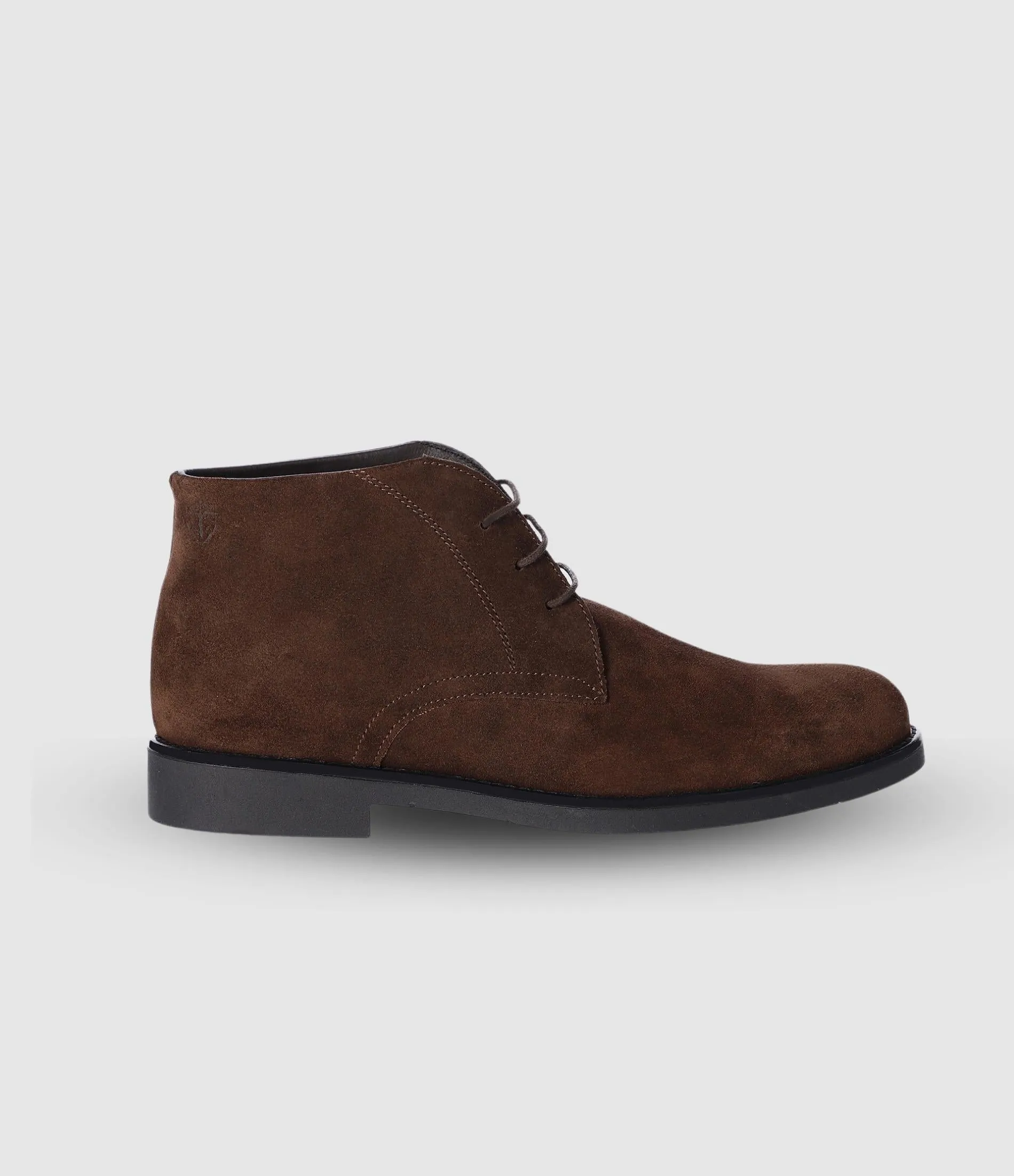 Bottines suede à lacets marron ODESSA