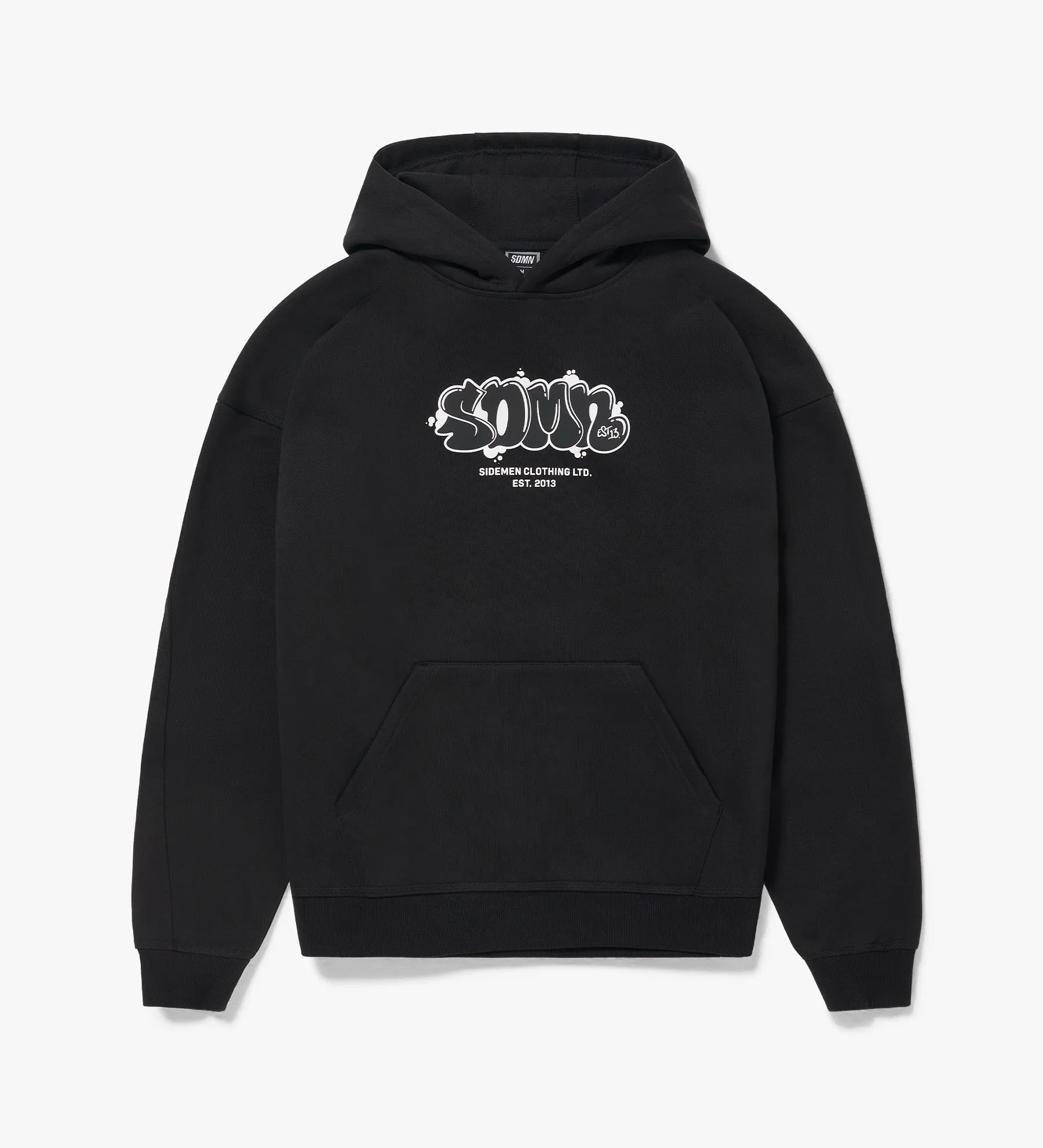 Bubble Graffiti Hoodie [Black]