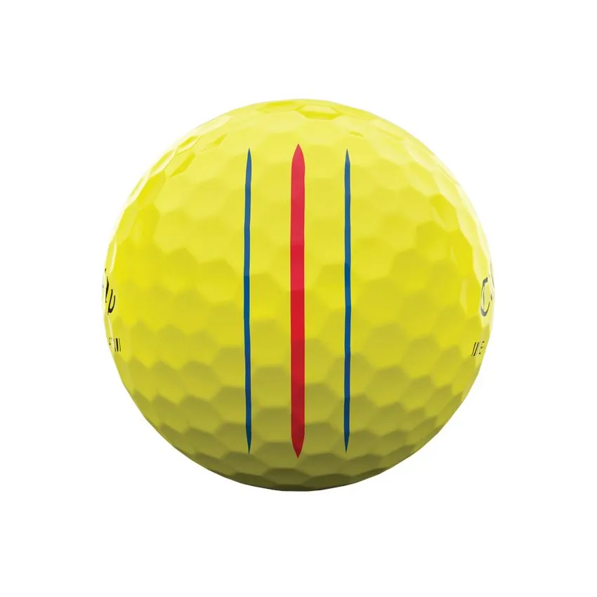 Callaway Balles ERC Soft 2023 Jaune (boite de 12)