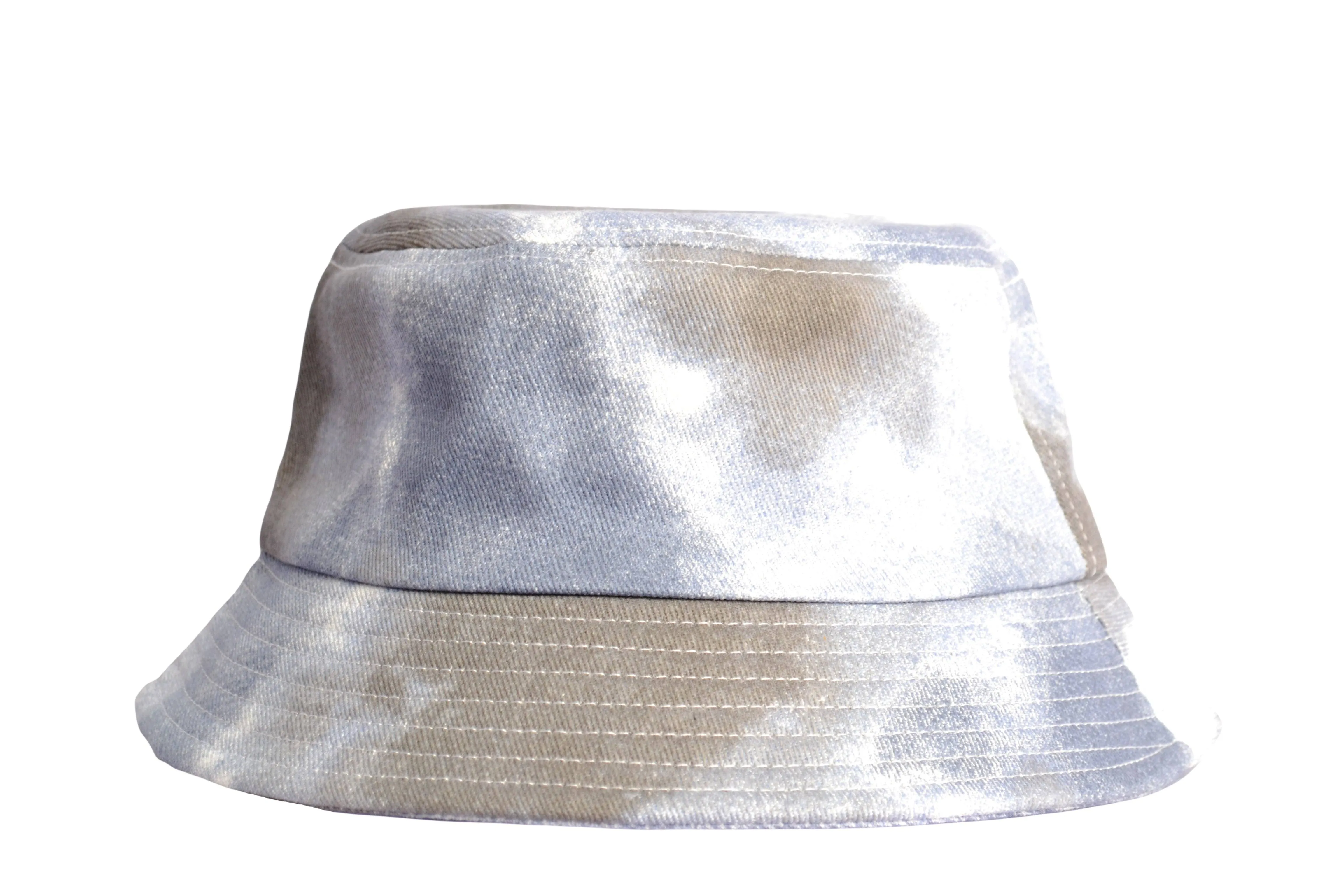 Chapeau bob effet tie-dye gris