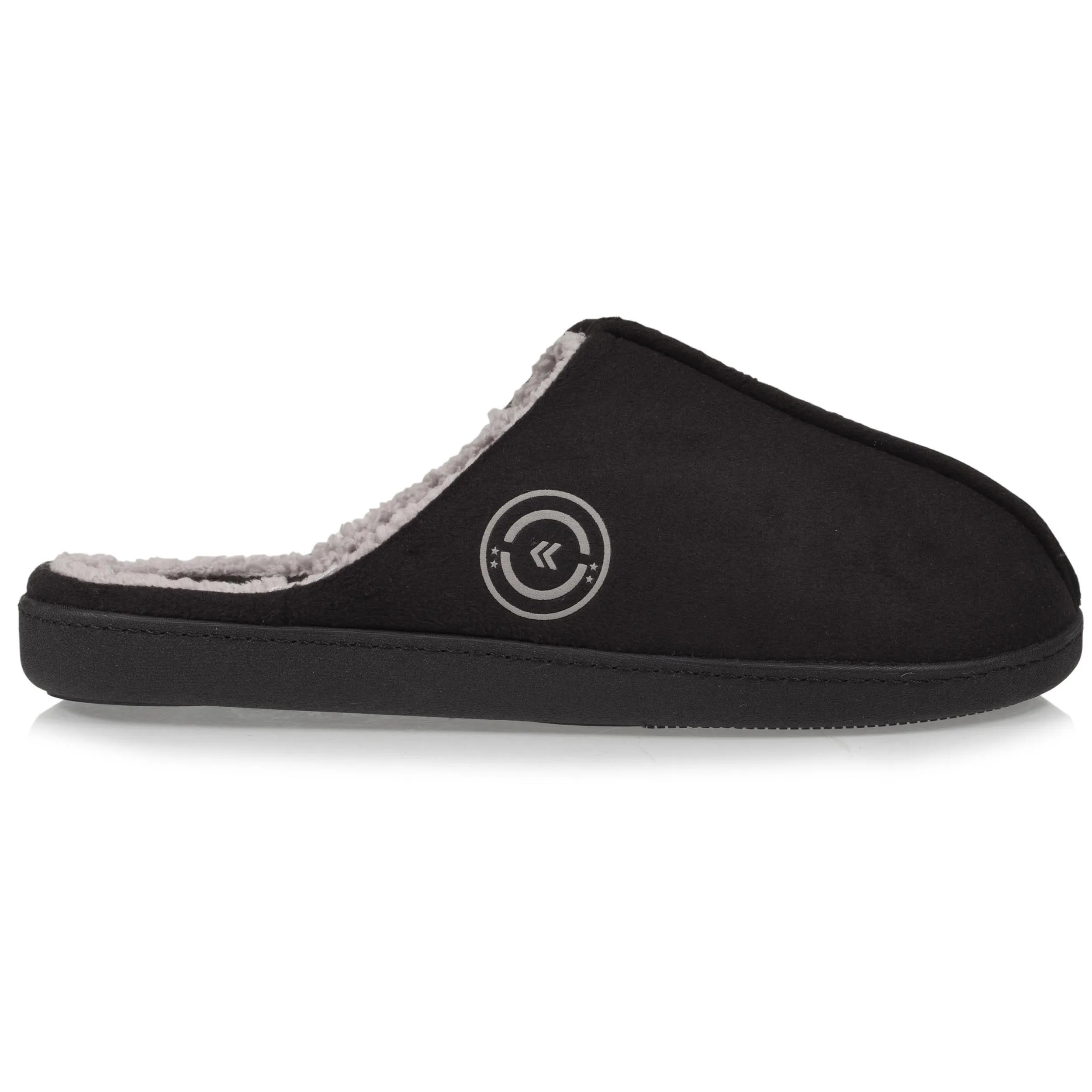 Chaussons Mules recyclées  Homme Noir