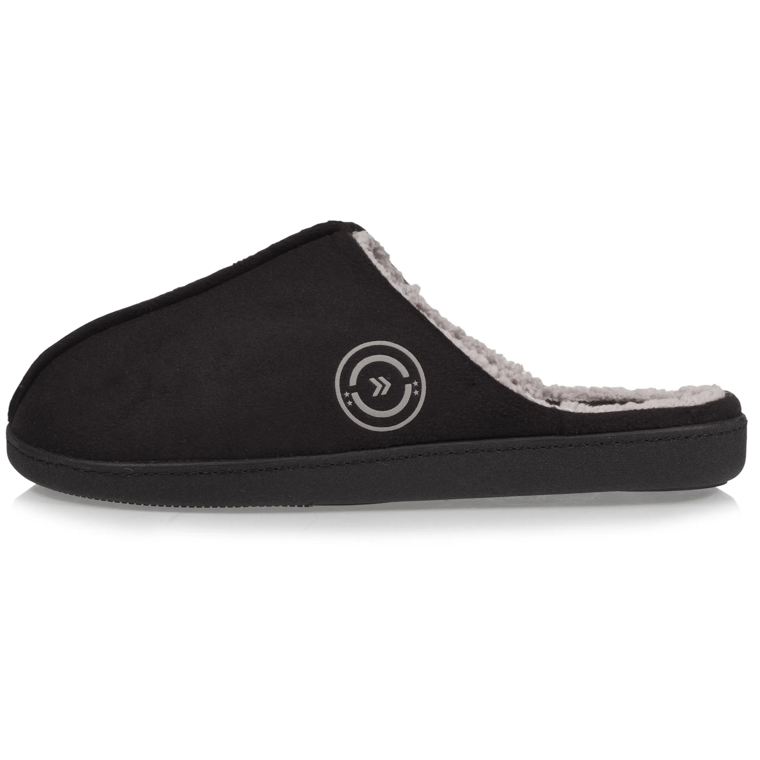 Chaussons Mules recyclées  Homme Noir