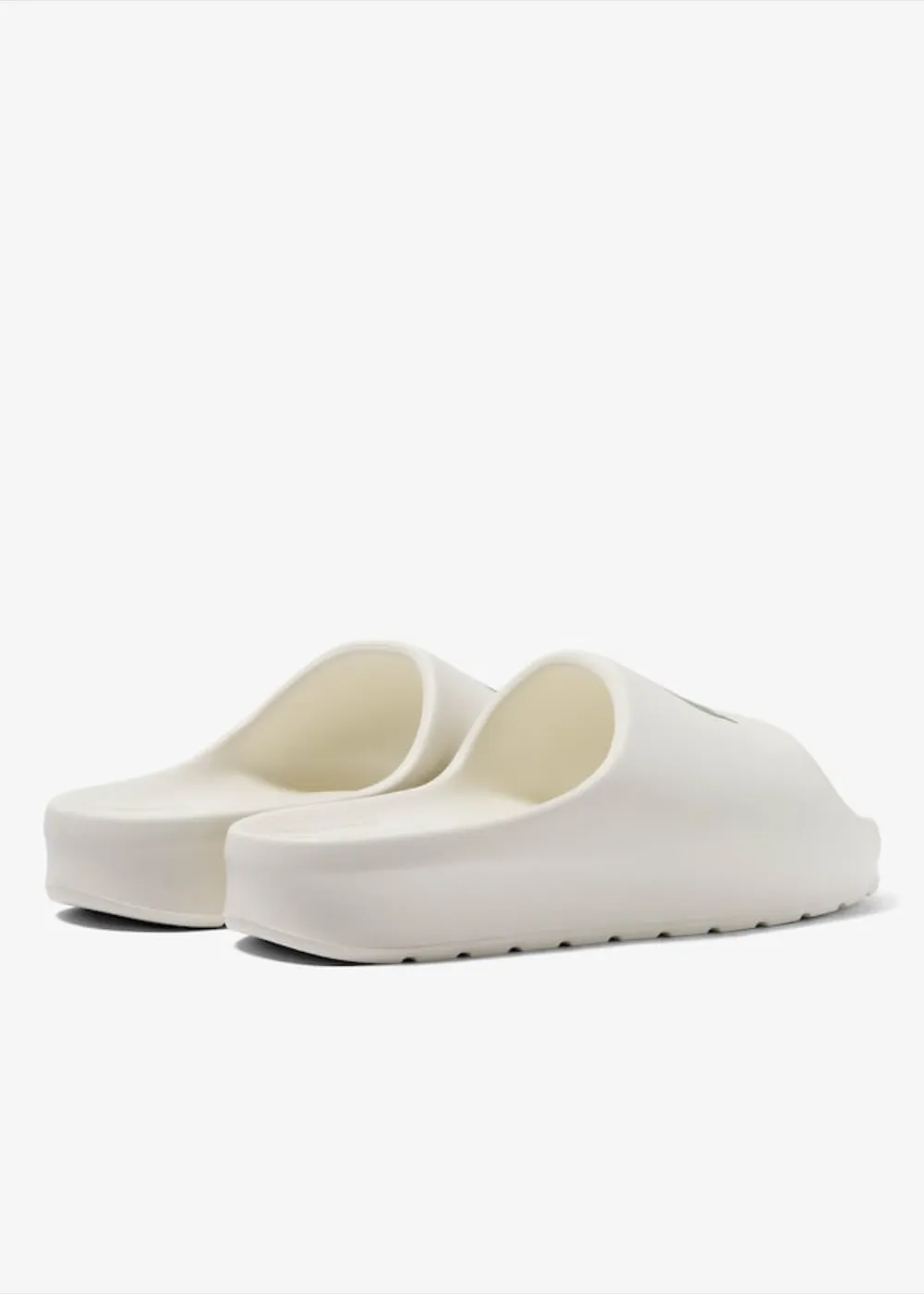 Claquettes Lacoste serve slide 2.0 blanche