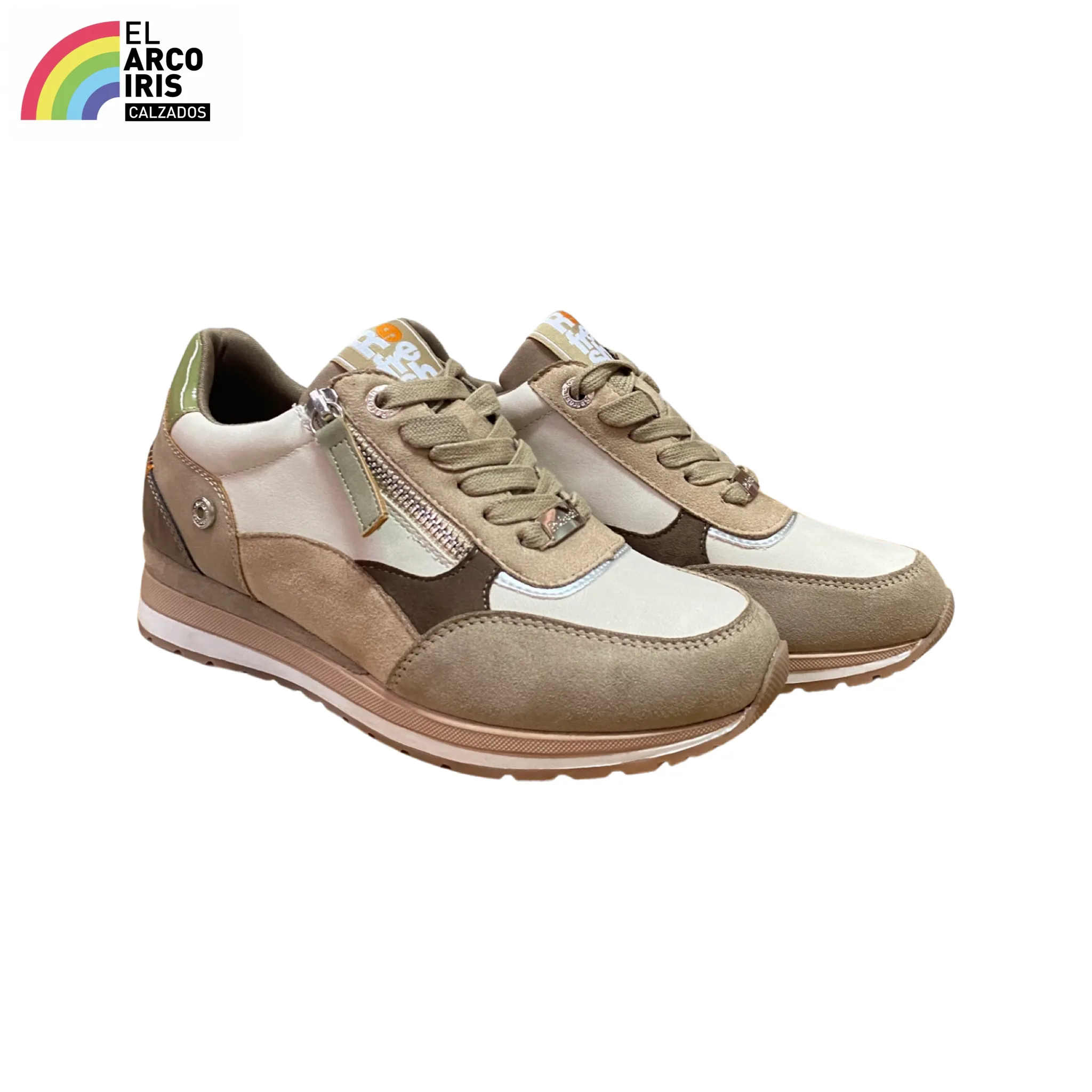 DEPORTIVA MUJER REFRESH 171401 BEIGE