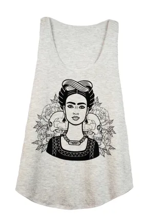 Débardeur femme illustration frida kahlo