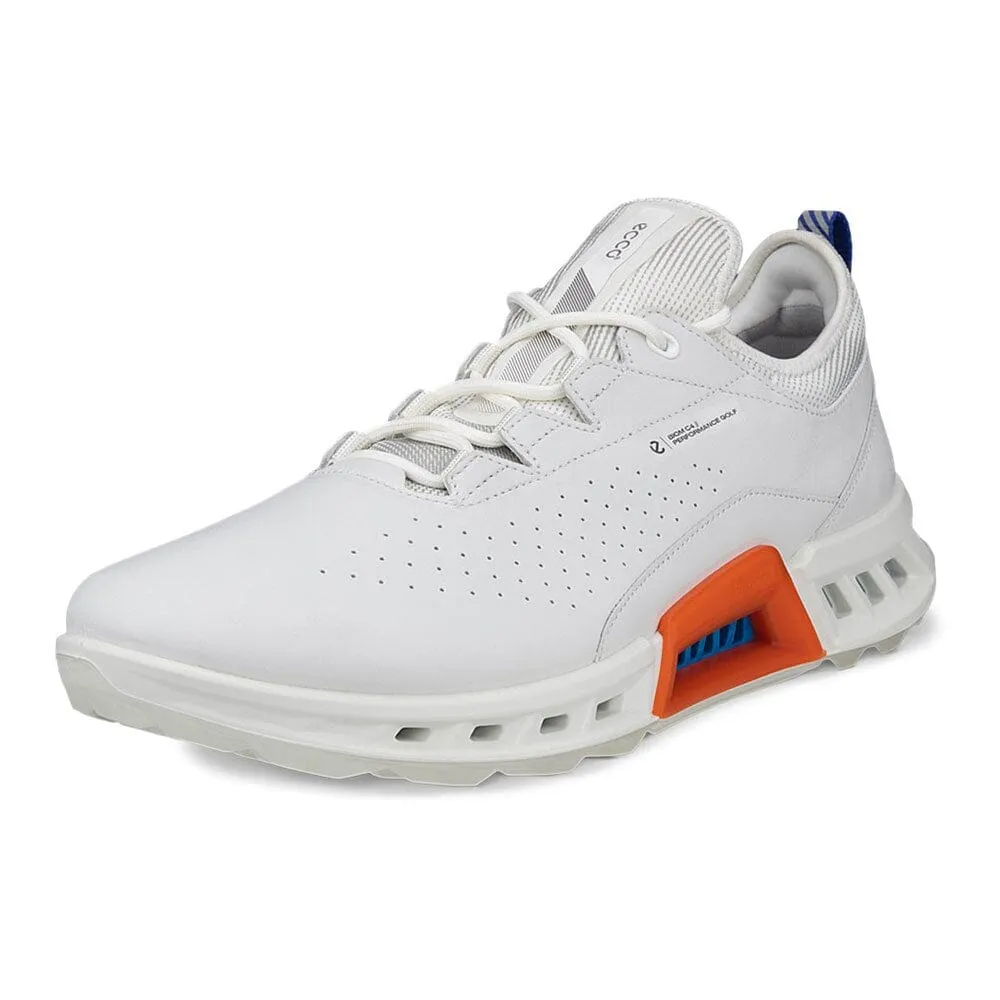 ECCO Chaussures de golf M GOLF BIOM C4 White Mazarine Blue