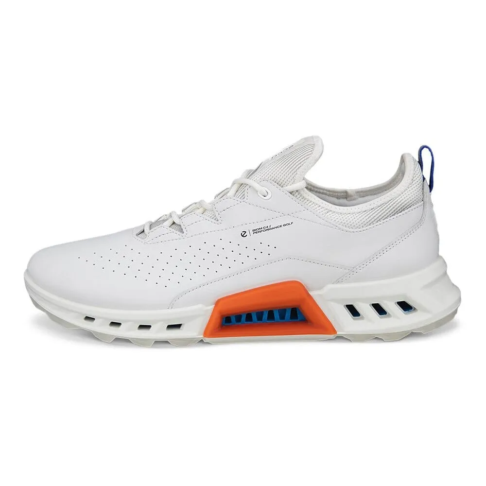 ECCO Chaussures de golf M GOLF BIOM C4 White Mazarine Blue