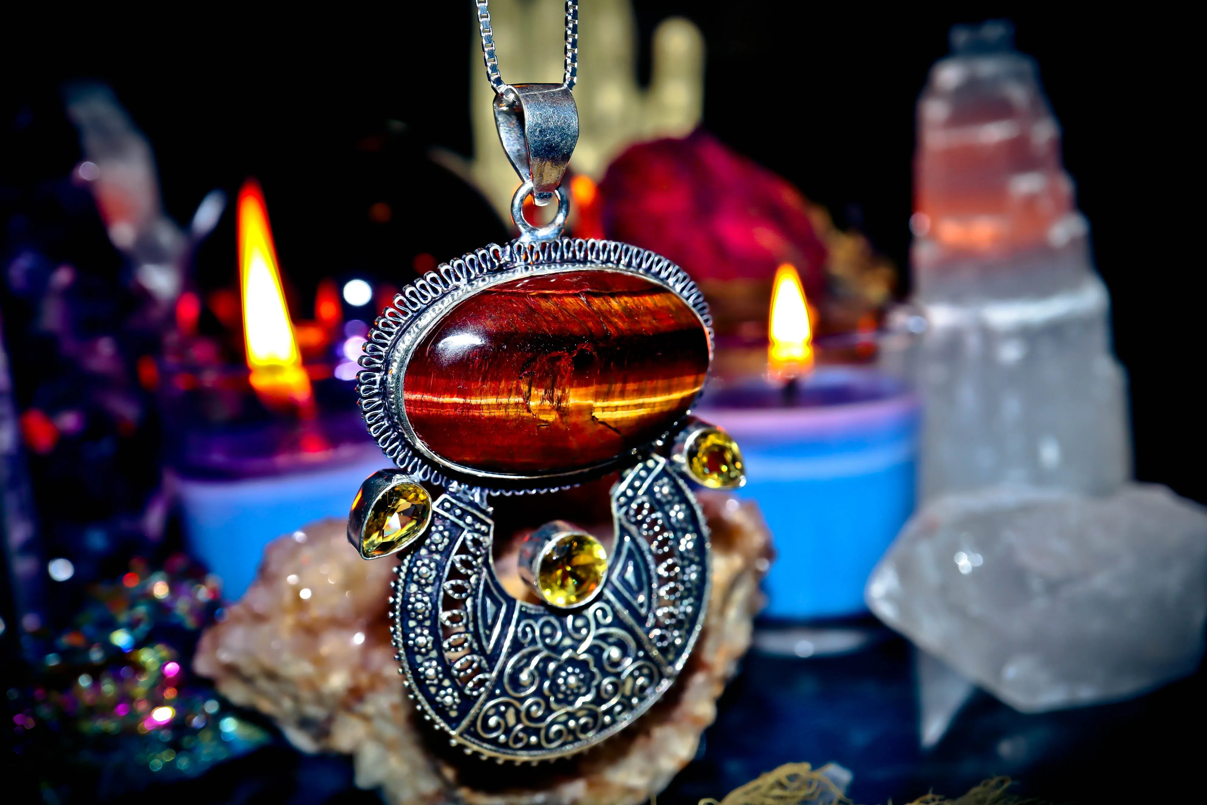 **ILLUMINATI** AMUN RA God of AL-ATUN Illuminati Egyptian Arabic Marid Djinn ANCIENT Artifact Stone Haunted Genie Spirit Vessel ~ Secret Society BILLIONAIRE WEALTH .925! ~ HUGE Amulet! **RARE**