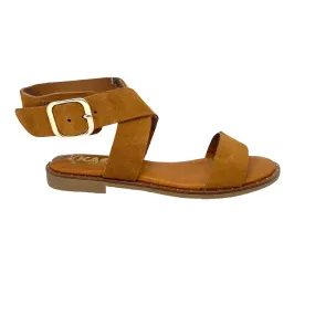 KAOLA 793 Camel Nu pied sandales