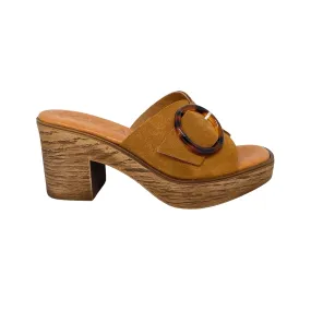 KAOLA 948 Camel Nu pied sandales