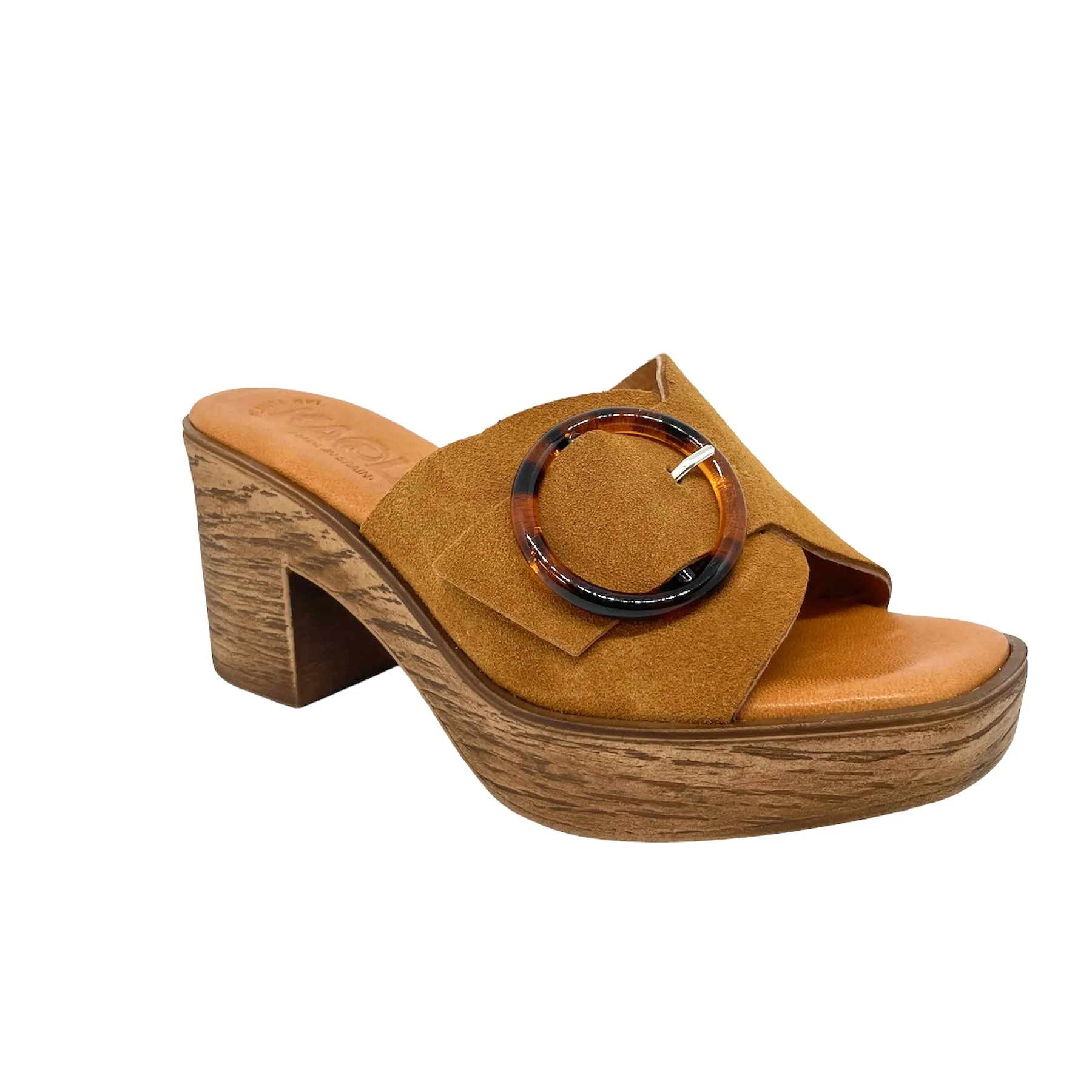 KAOLA 948 Camel Nu pied sandales