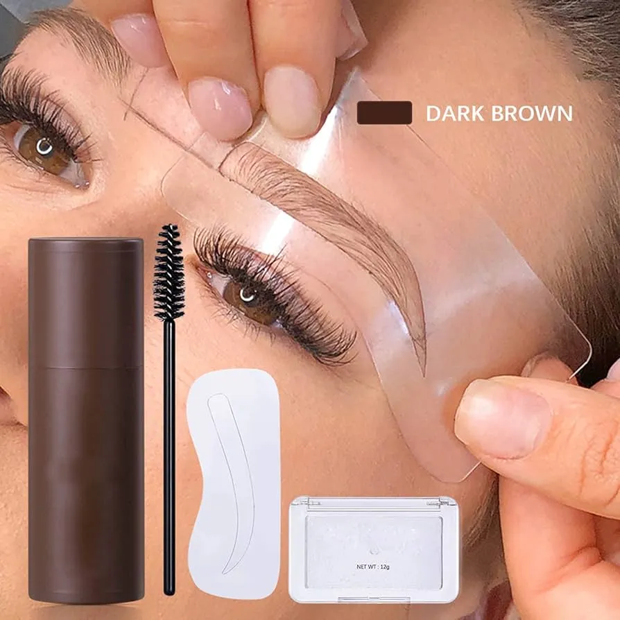 Kit: Sello Para Cejas Con 10 Plantillas