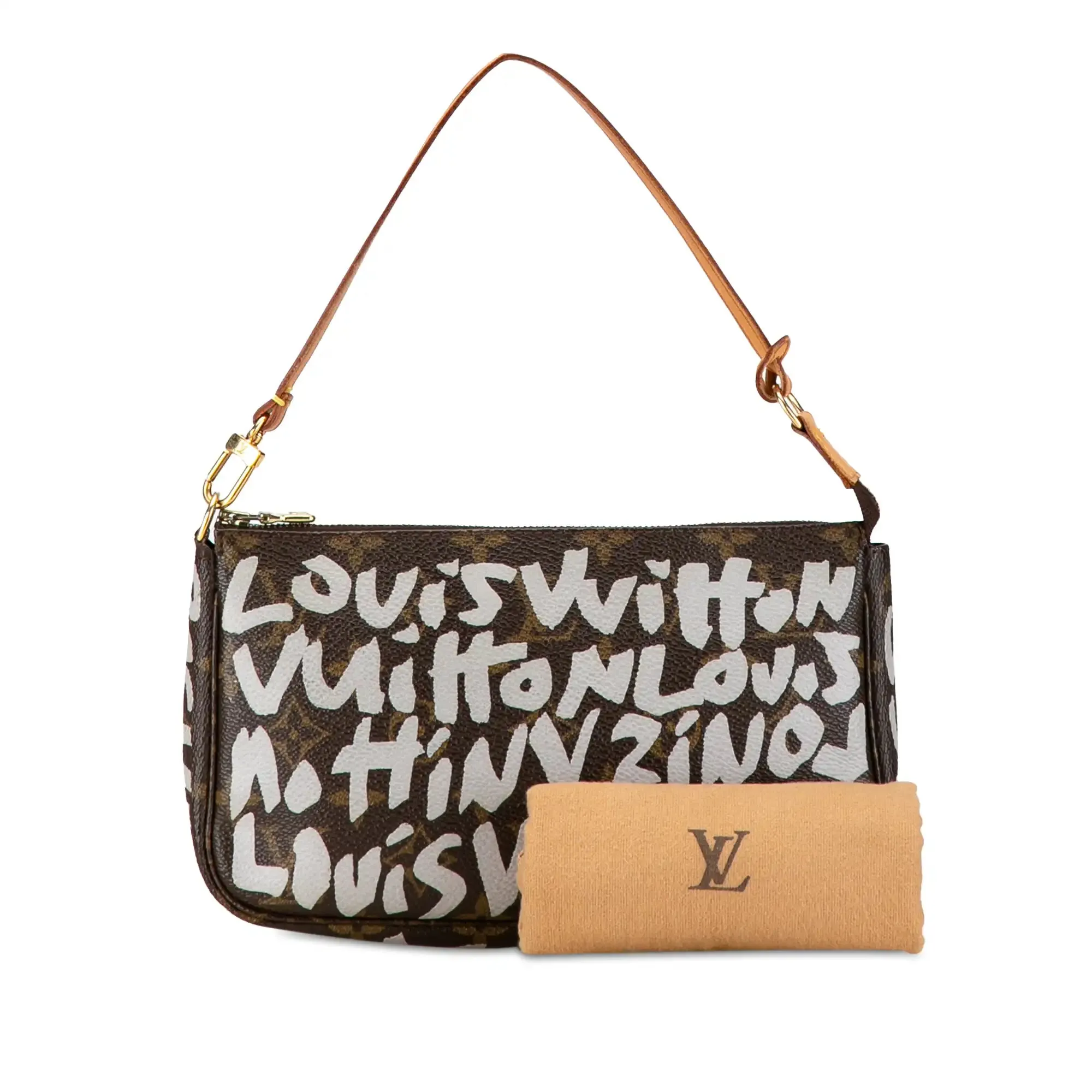 Louis Vuitton x Stephen Sprouse Monogram Graffiti Pochette Accessoires