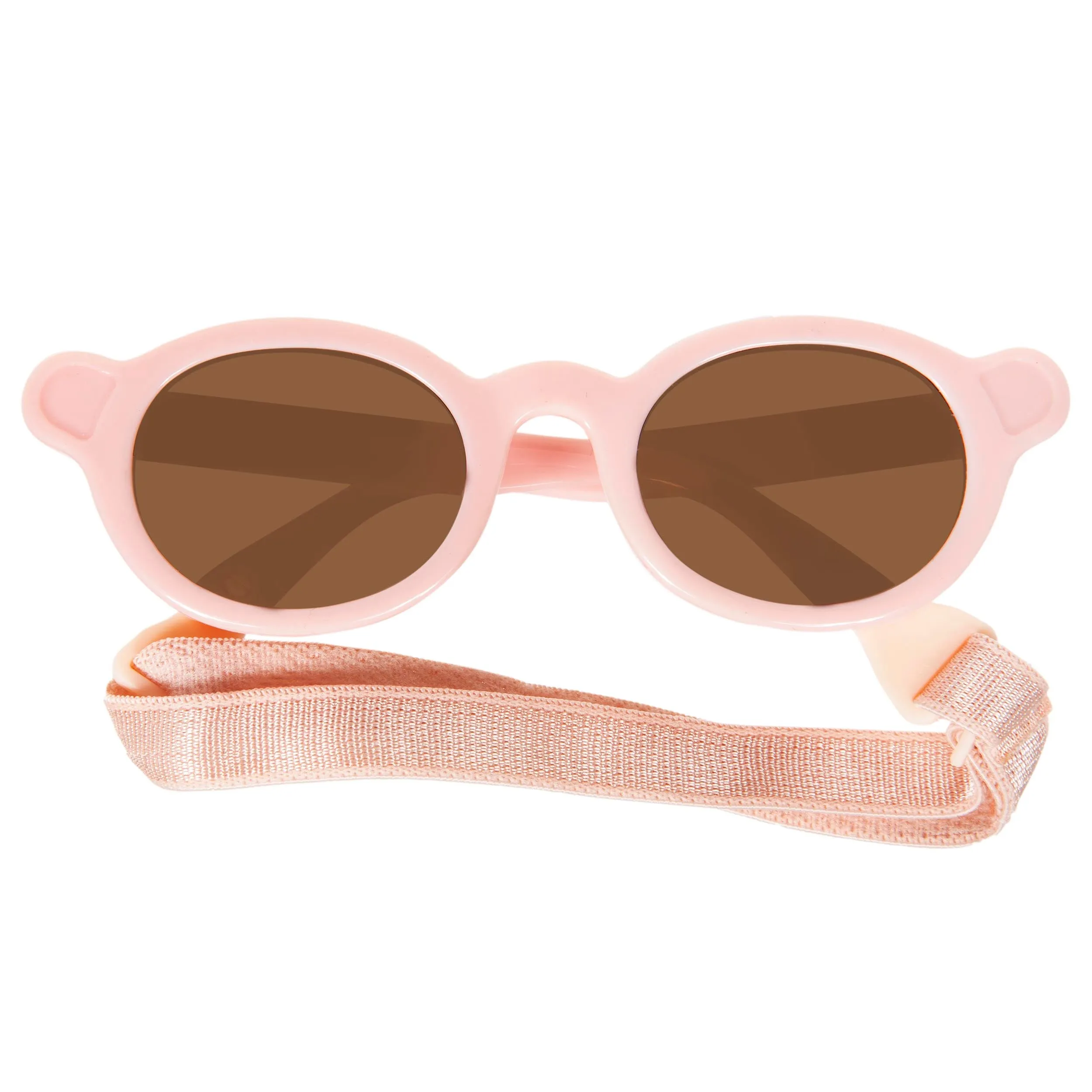 Lunettes de soleil 2-3 ans Rondes Rose