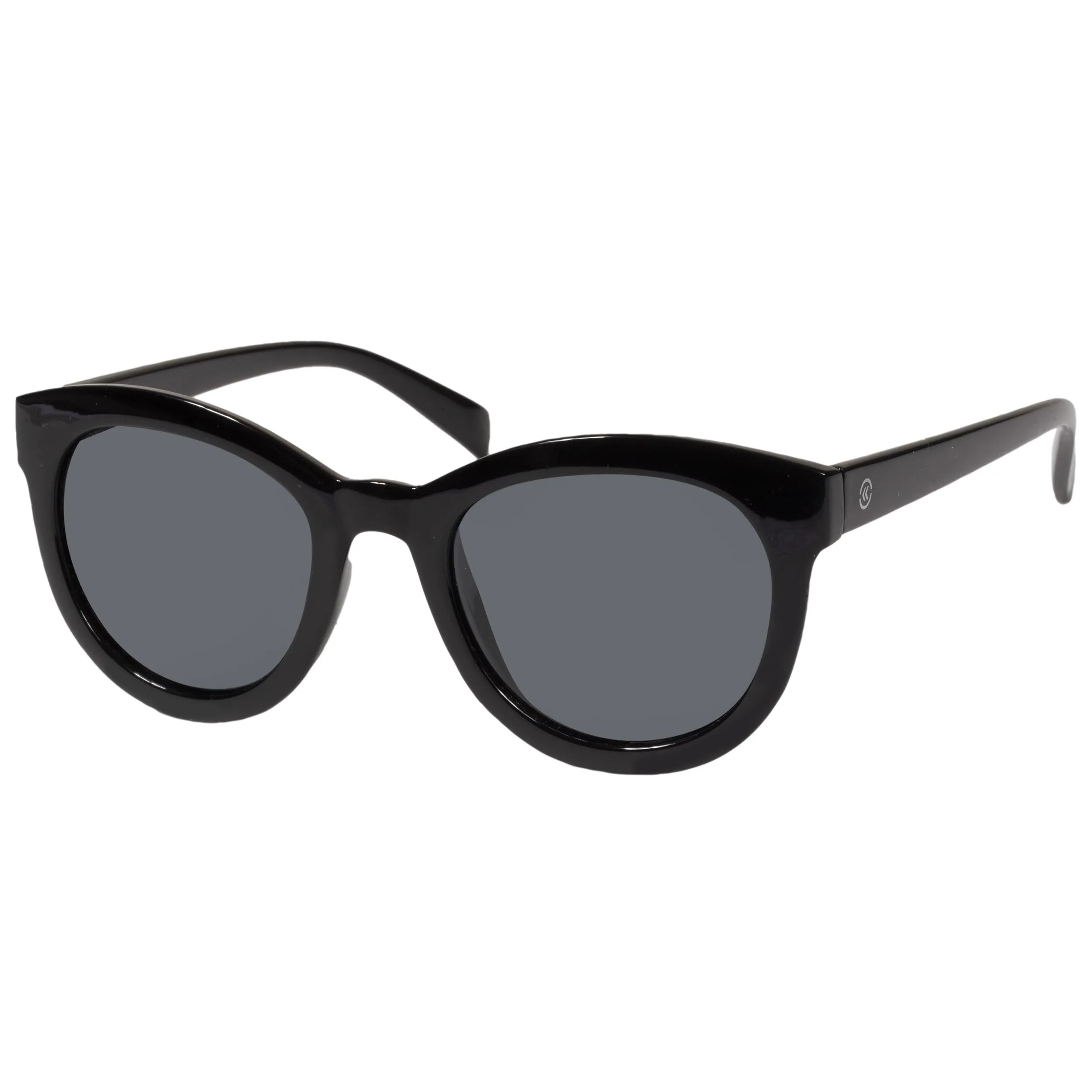 Lunettes de soleil Femme Ovale Noir