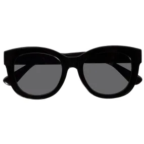 Lunettes de soleil Femme Rectangulaires Noir