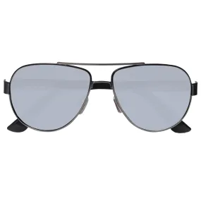 Lunettes de Soleil Homme Noir monture métalique