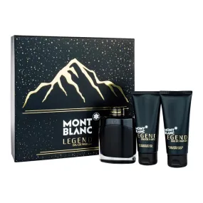 Montblanc Legend EDP Gift set for Men - EDP 100ml   Shower Gel   Aftershave Balm