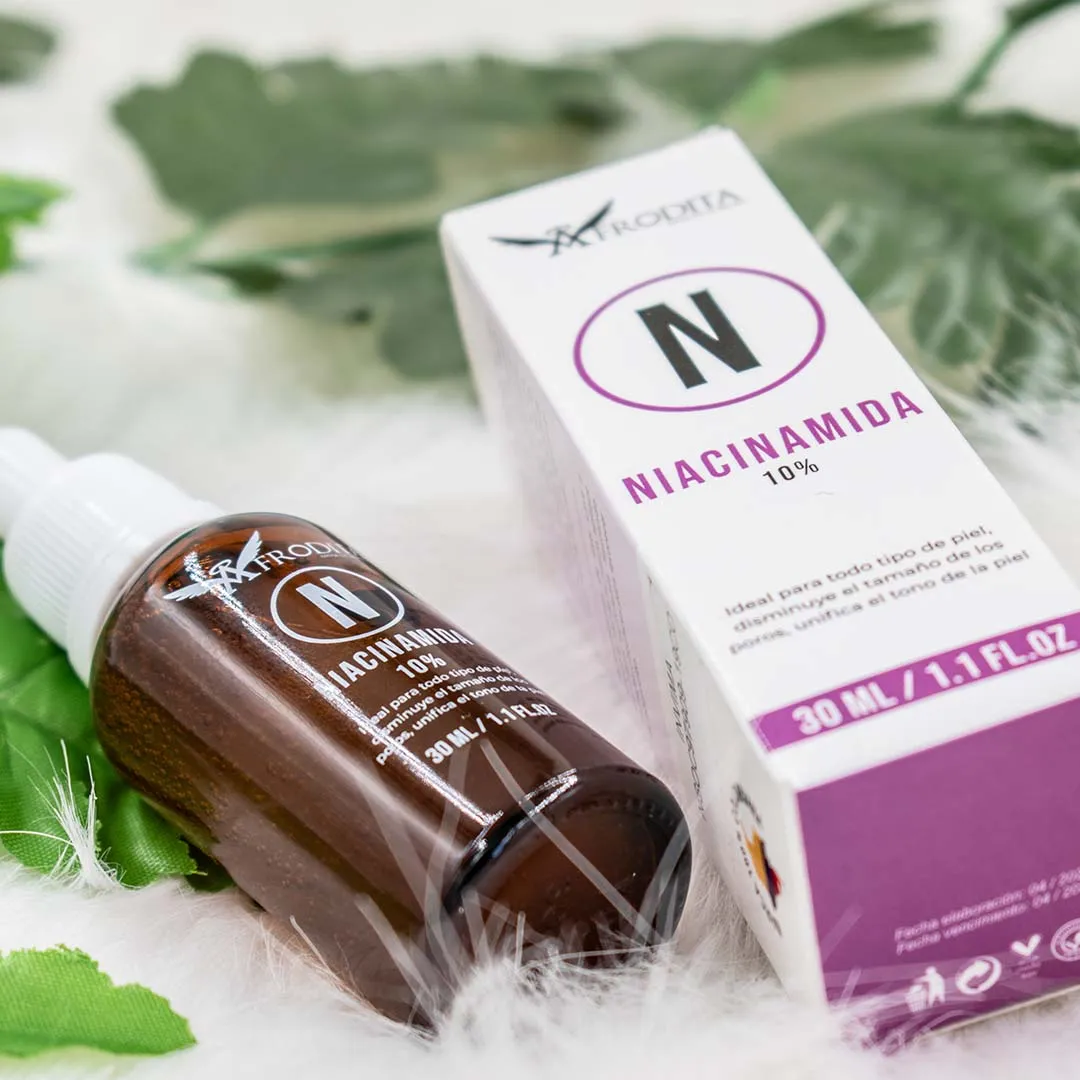 Niacinamida 10% (Vitamina B3) | Tratamiento Anti-Acné - Afrodita