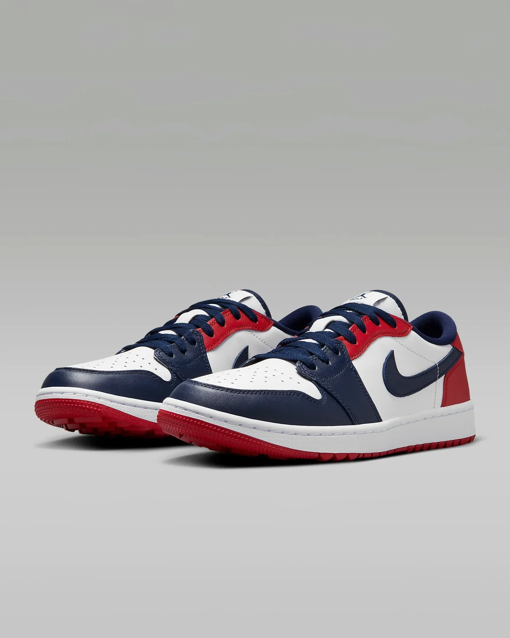 NIKE Air Jordan 1 Low G Blanc Bleu Rouge