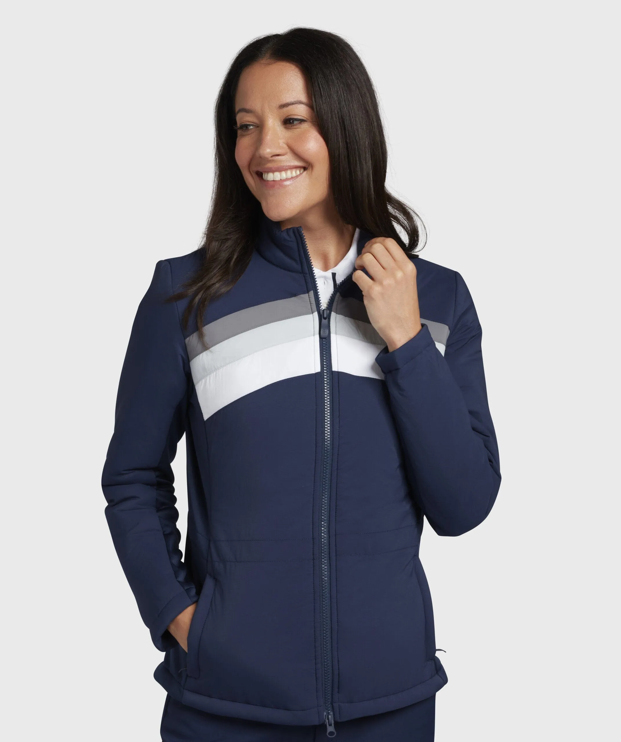 Original Penguin Veste Hiver Femme Marine