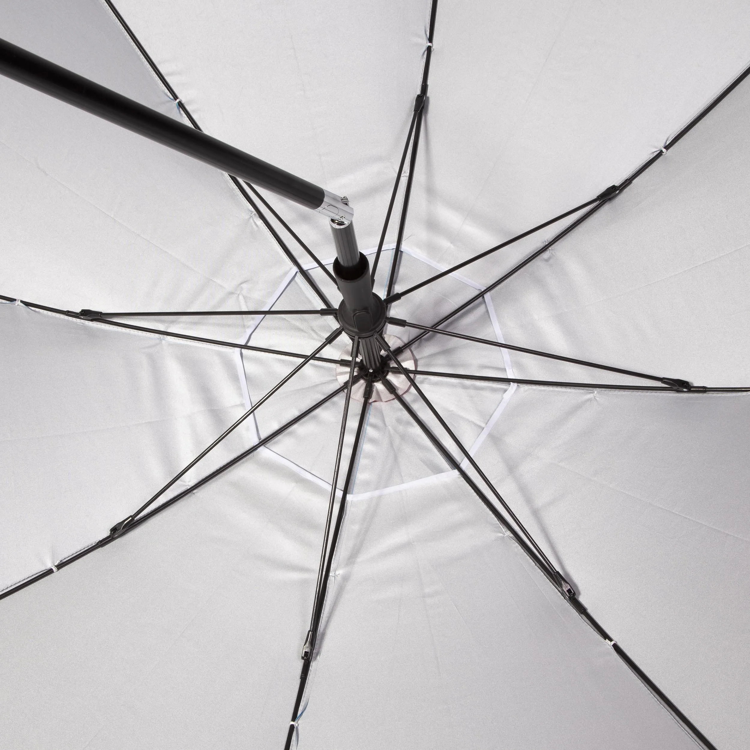 Parasol de plage Turquoise/Blanc