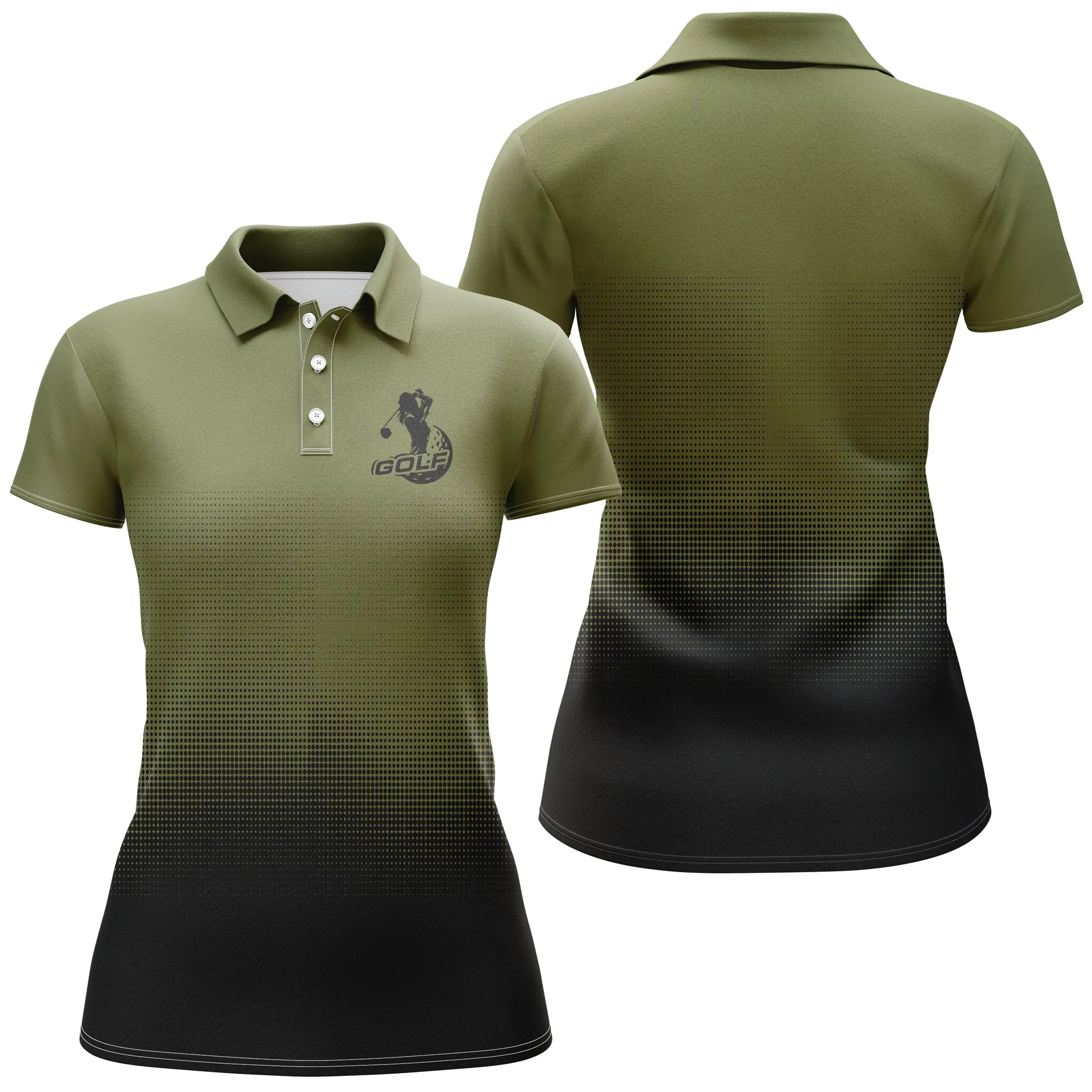 Polo de Golf, Cadeau Original Pour Golfeur et Golfeuse, Polo à Séchage Rapide Homme Femme - CTS21052215