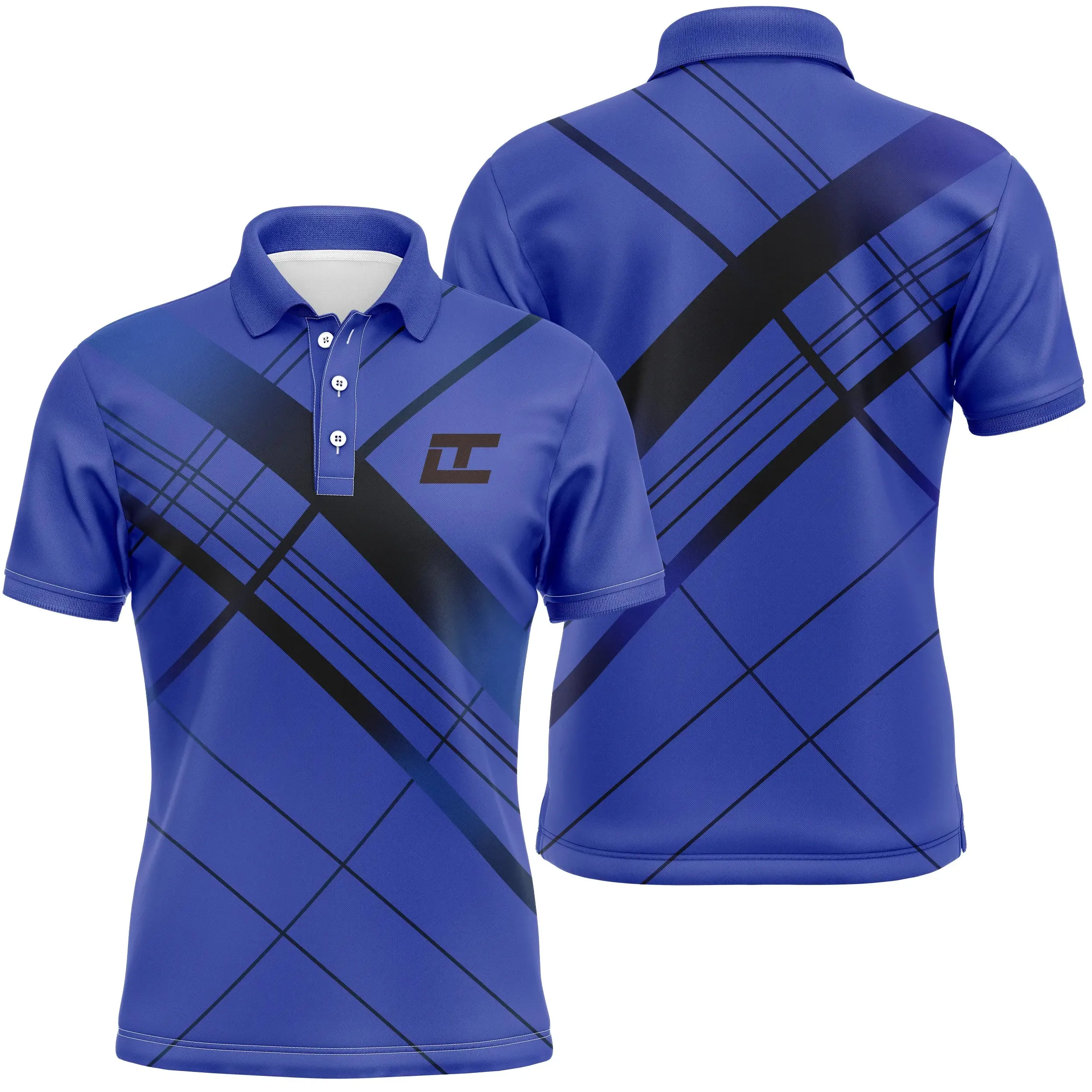 Polo à Séchage Rapide, Polo de Sport Homme Femme, Polo Shirts de Golf, Cadeau Golfeur Légers Hauts à Manches Courtes d'té - CTS10052212FLSZ