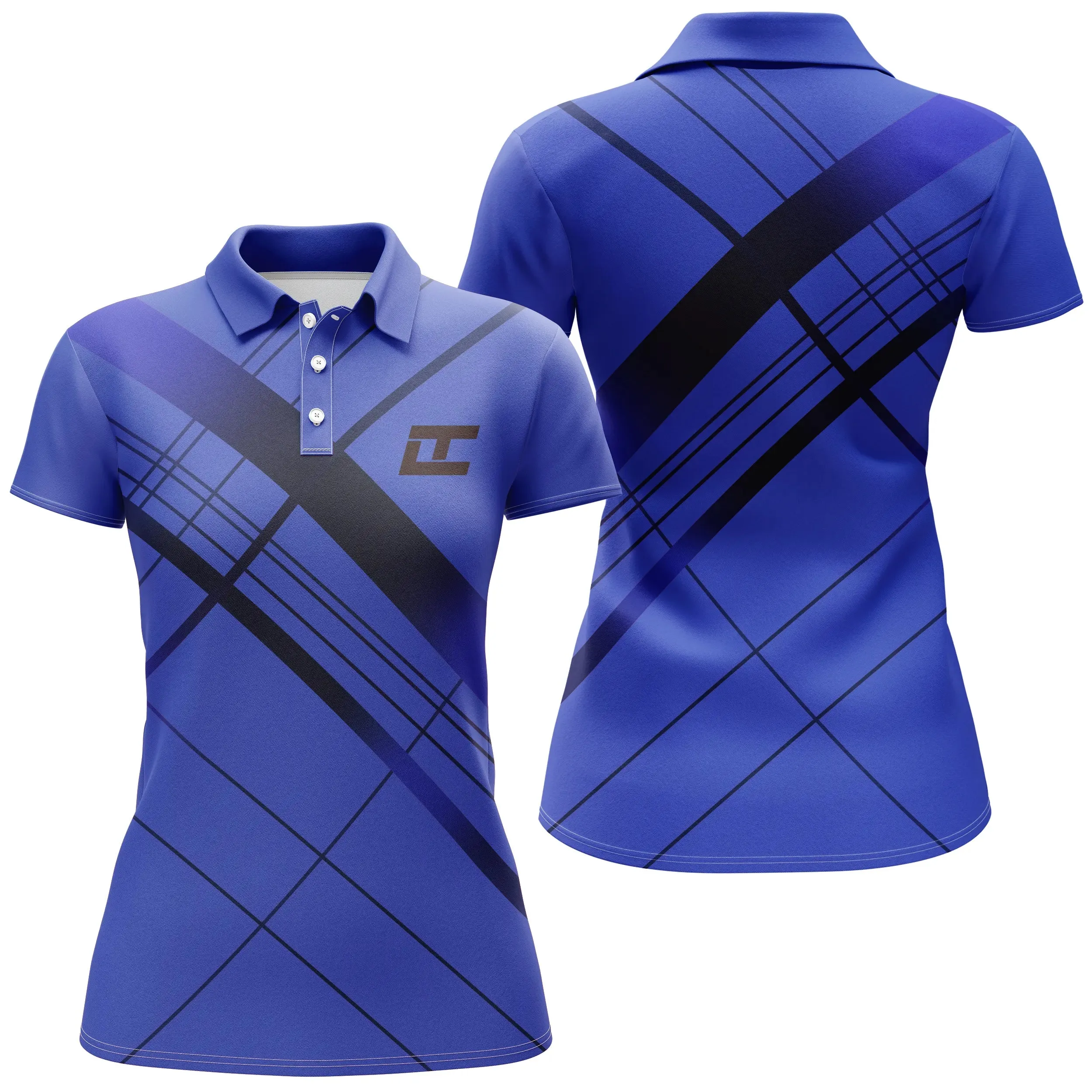 Polo à Séchage Rapide, Polo de Sport Homme Femme, Polo Shirts de Golf, Cadeau Golfeur Légers Hauts à Manches Courtes d'té - CTS10052212FLSZ